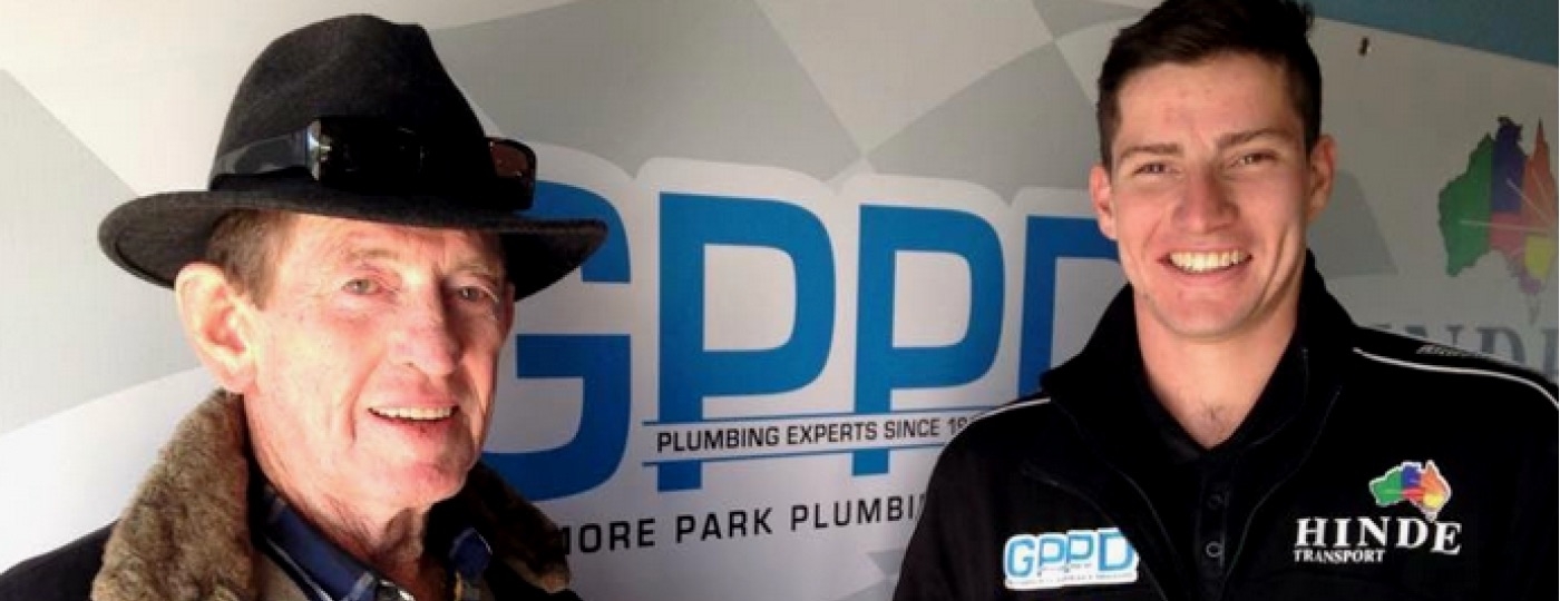 allan grice and his son ben grice - australian race car drivers