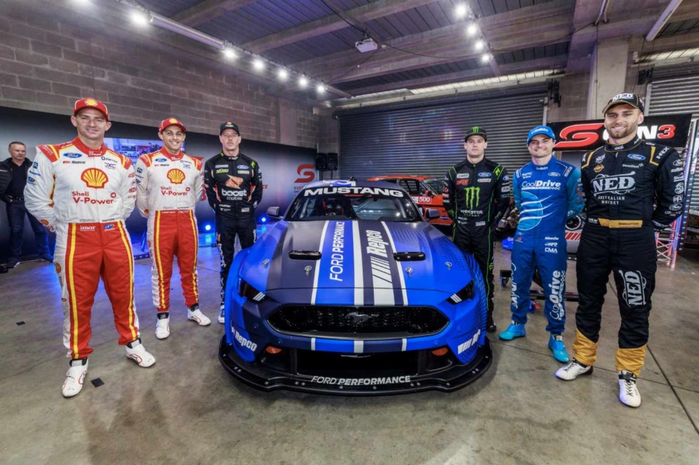 gen3 supercars new ford mustang