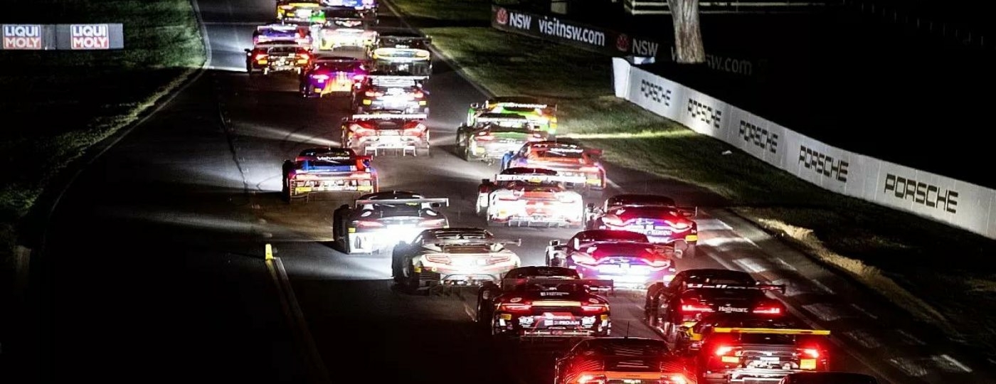 Night race from The Bathurst 12 Hour
