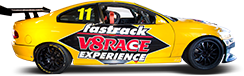Fastrack V8 Supercar 11 FTV8 Yellow Racetrack