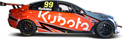 Fastrack V8 Supercar 99 Kubota Orange Racetrack